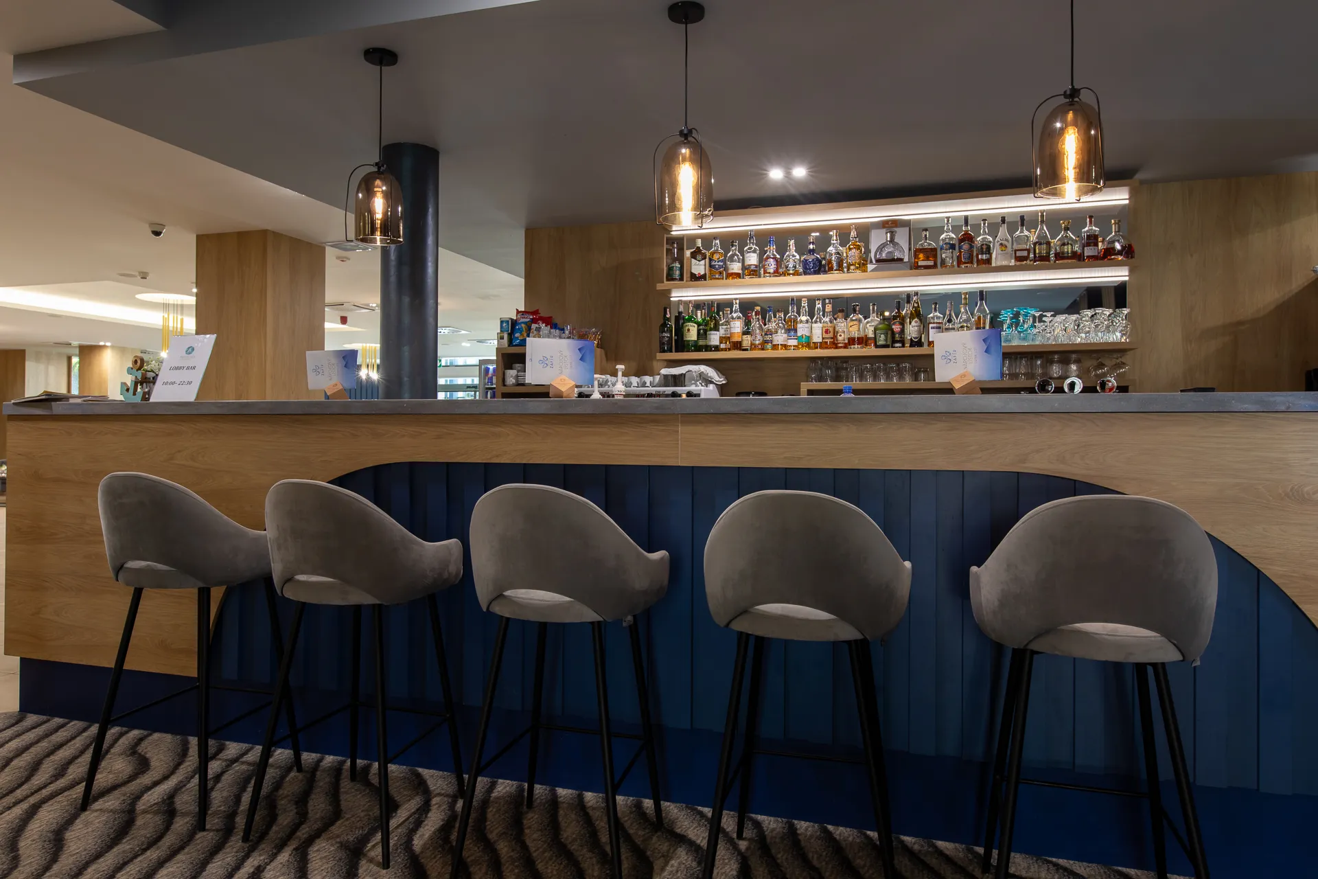 Bar w resorcie AKVAMARIN po realizacji