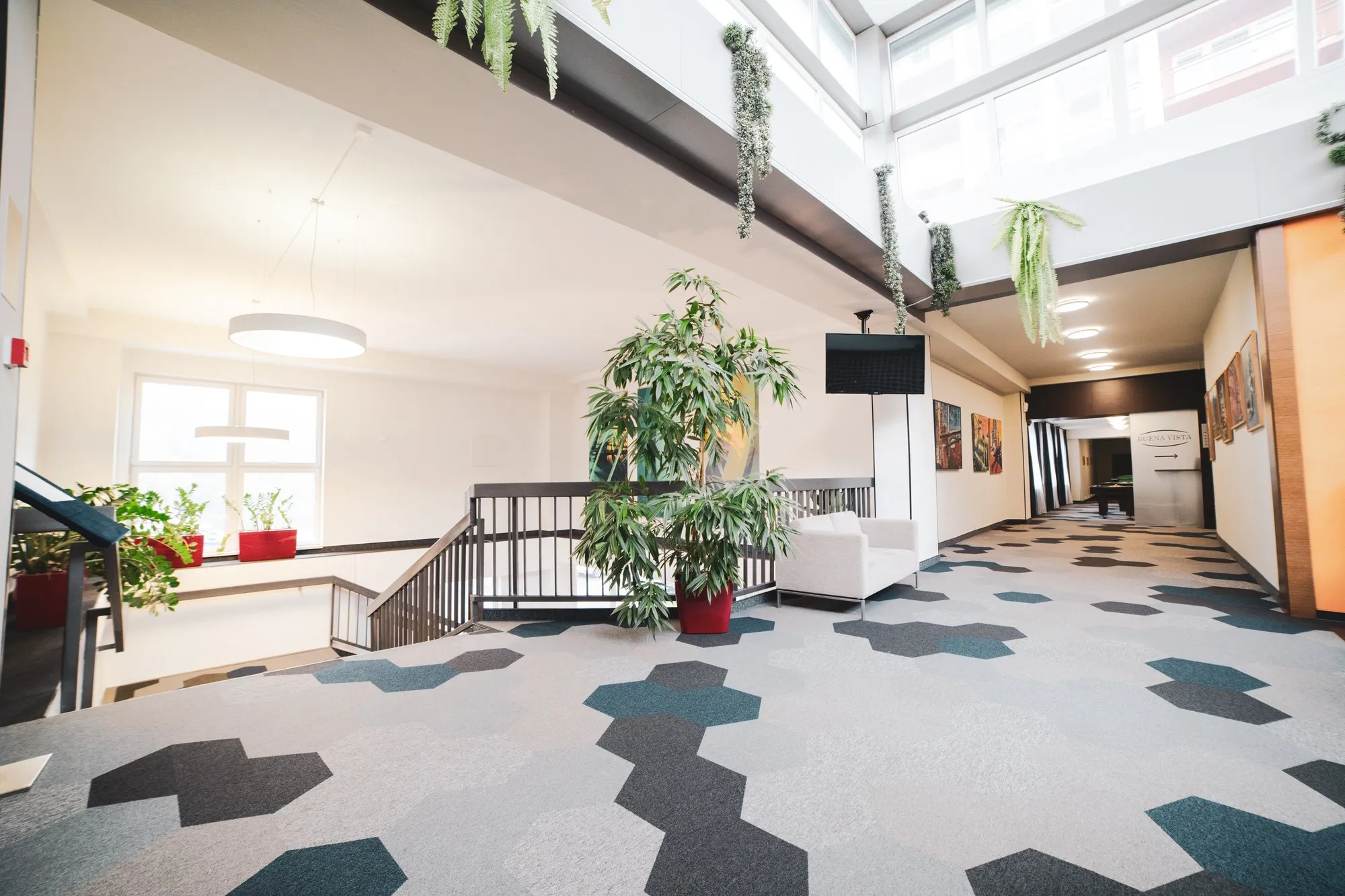 Lobby hotelu Best Western Vista po zmianach